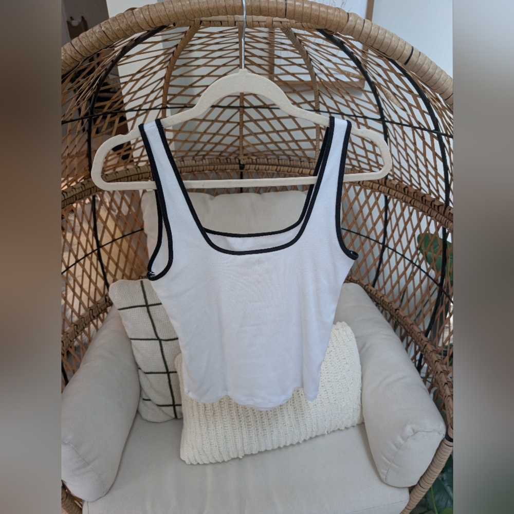 Abercrombie Square Neck Tank Top